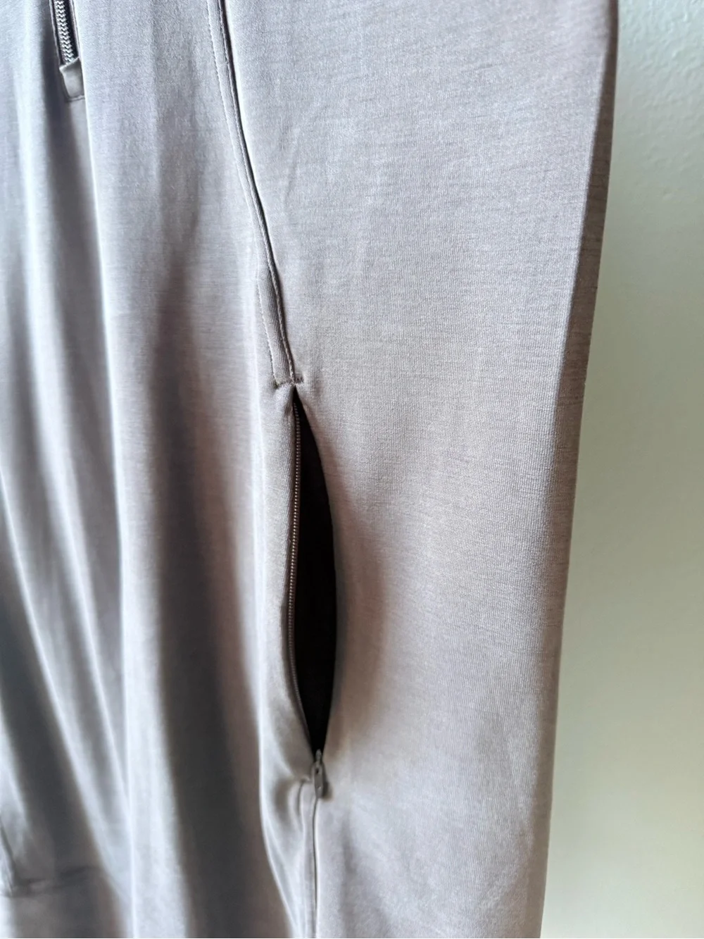 Lululemon Softstream long sleeve half zip dress- espresso size 6